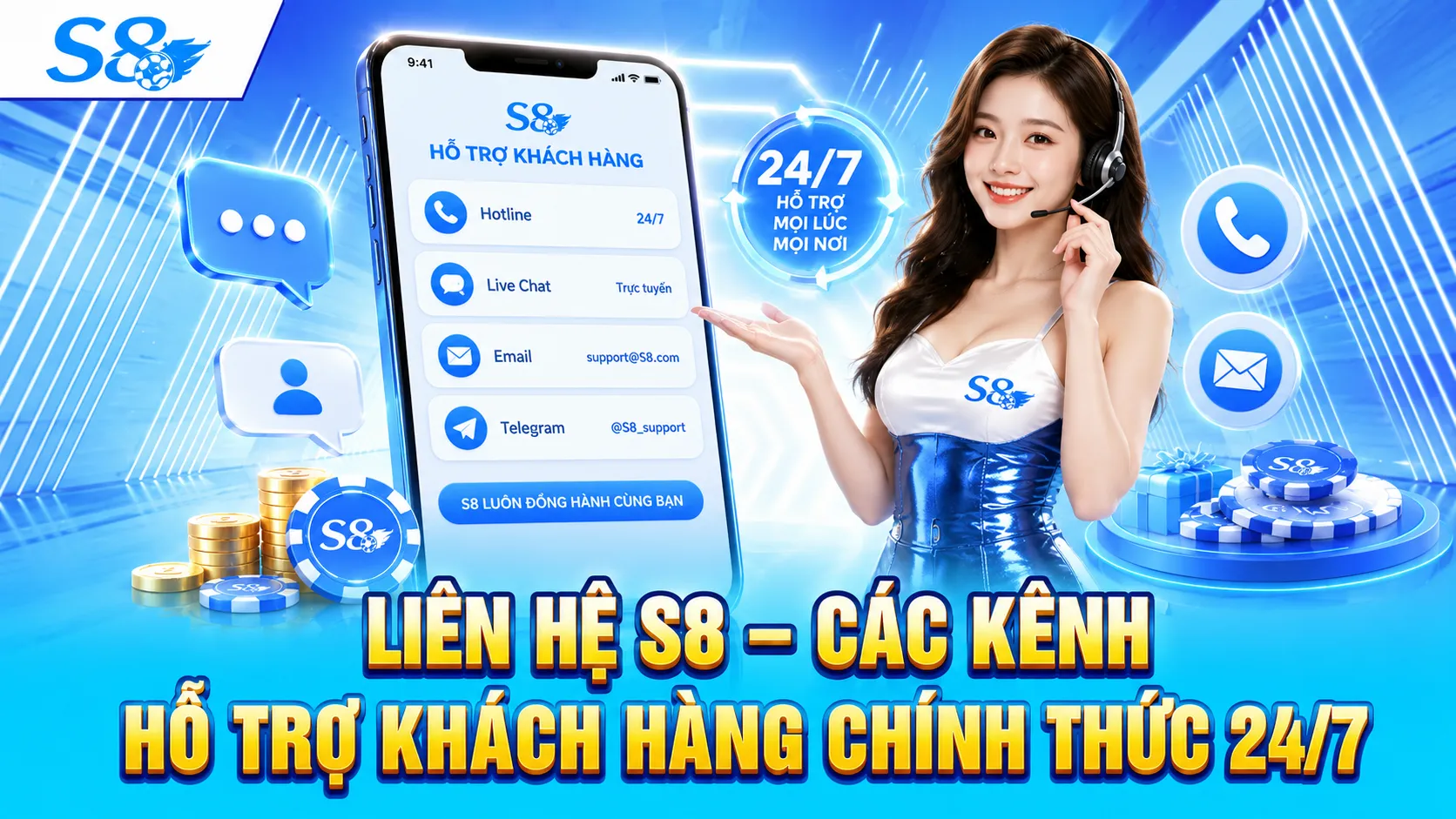 Liên Hệ S8 – Các Kênh Hỗ Trợ Khách Hàng Chính Thức 24/7